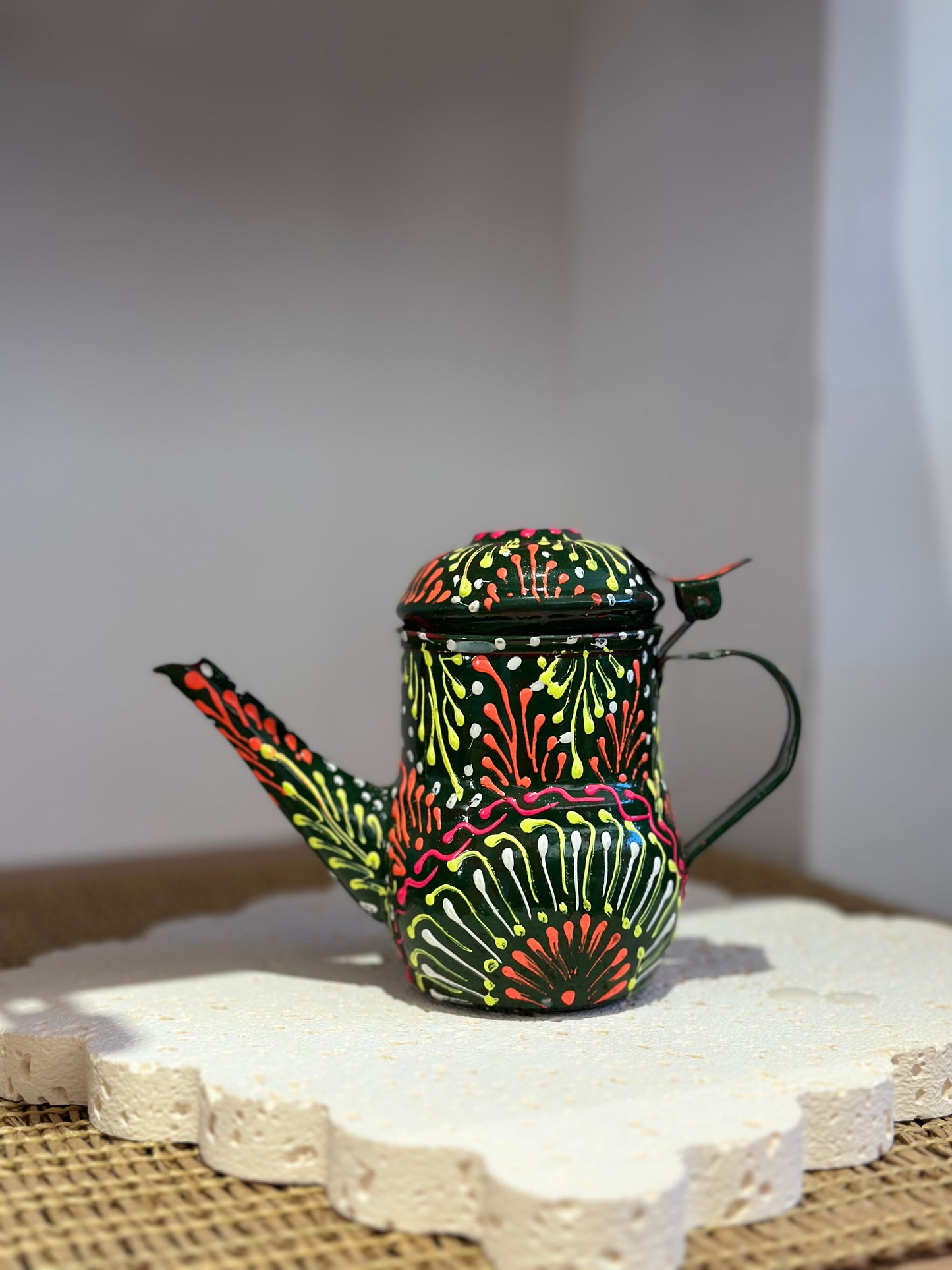 Handmade Chainak - Cutting Chai Truck Art Kettle Candle