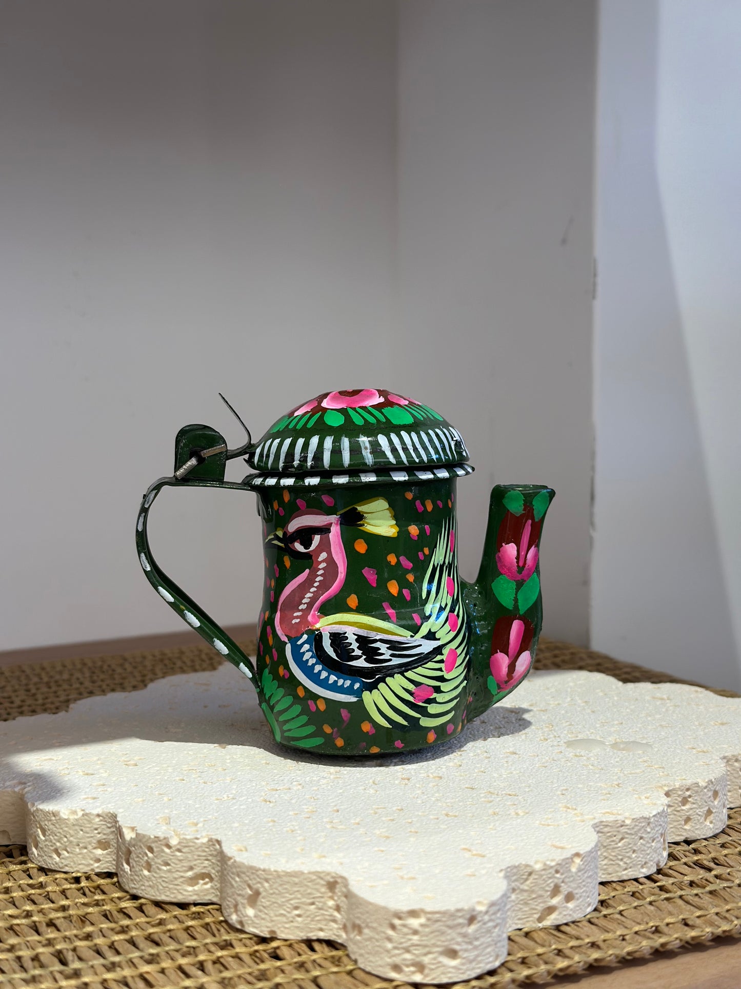 Handmade Chainak - Cutting Chai Truck Art Kettle Candle