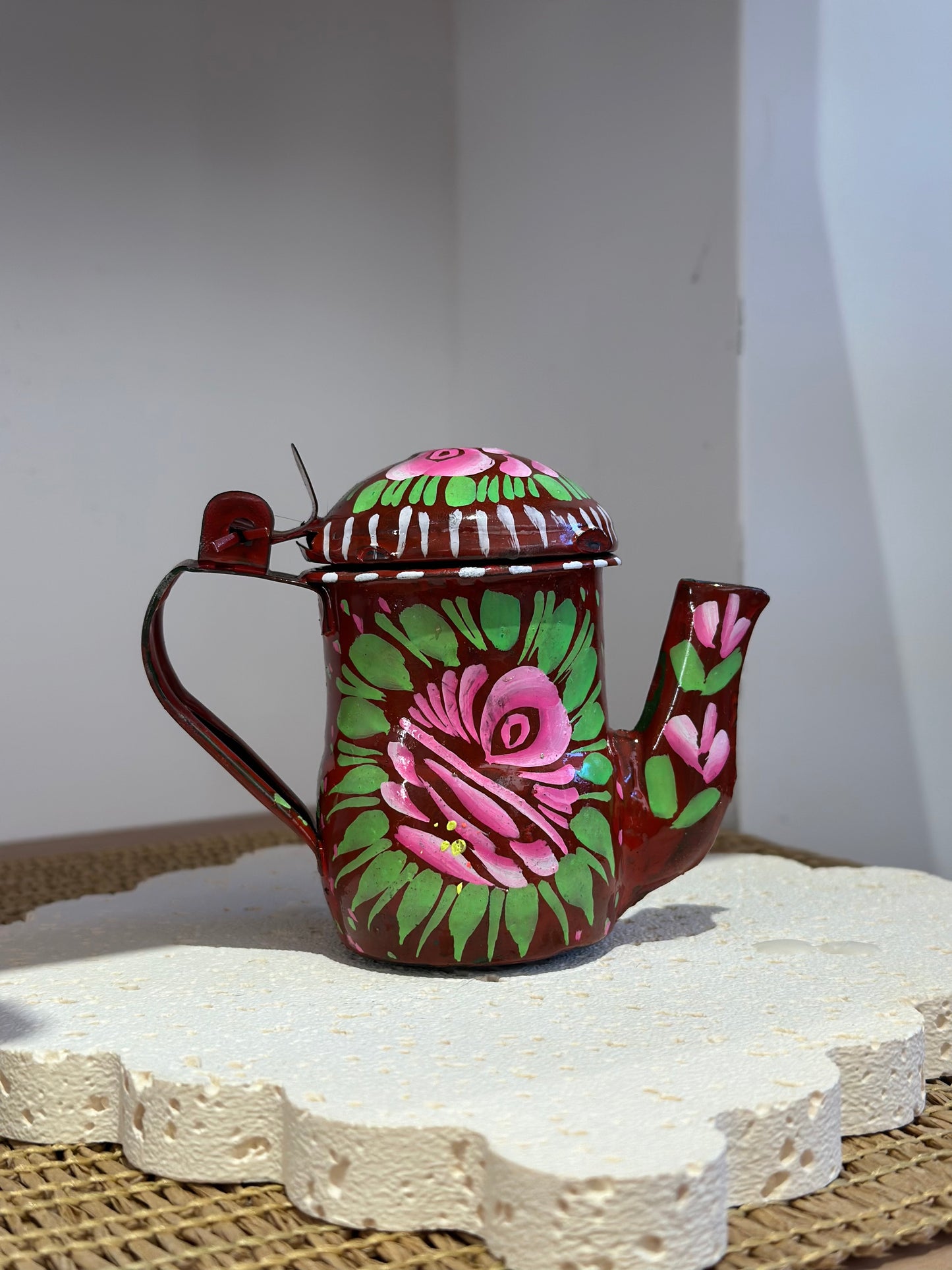 Handmade Chainak - Cutting Chai Truck Art Kettle Candle