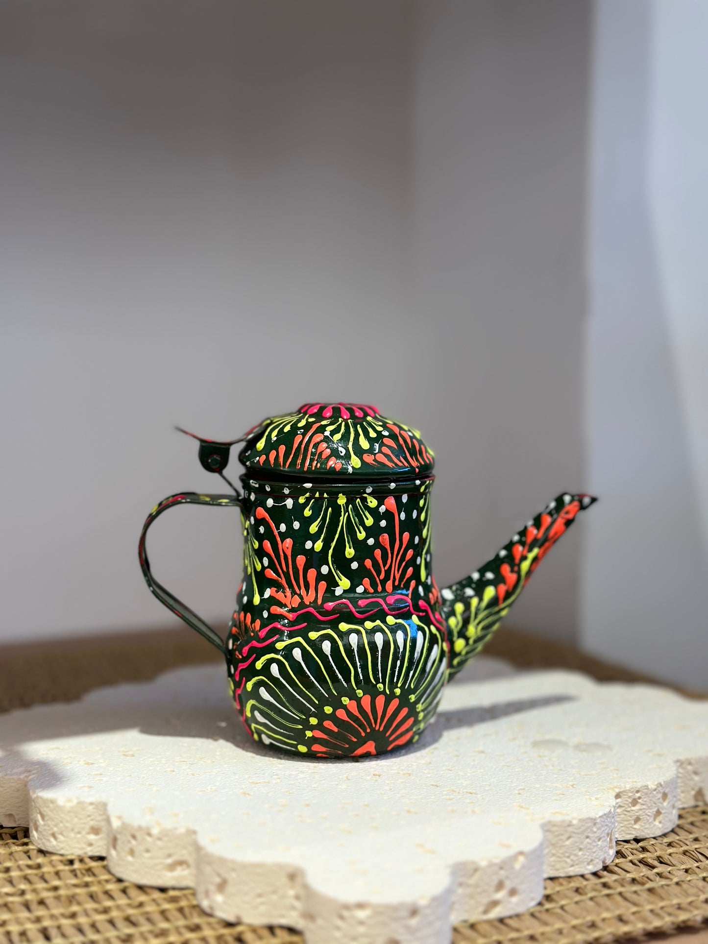 Handmade Chainak - Cutting Chai Truck Art Kettle Candle